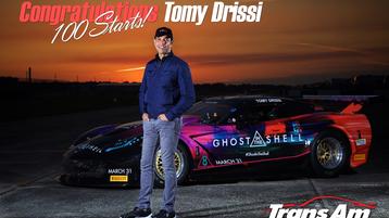 Tomy Drissi Will Make is 100th TransAm Start at Sebring